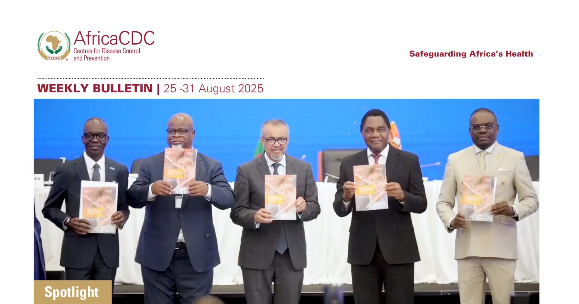 Africa CDC Weekly Brief | 25