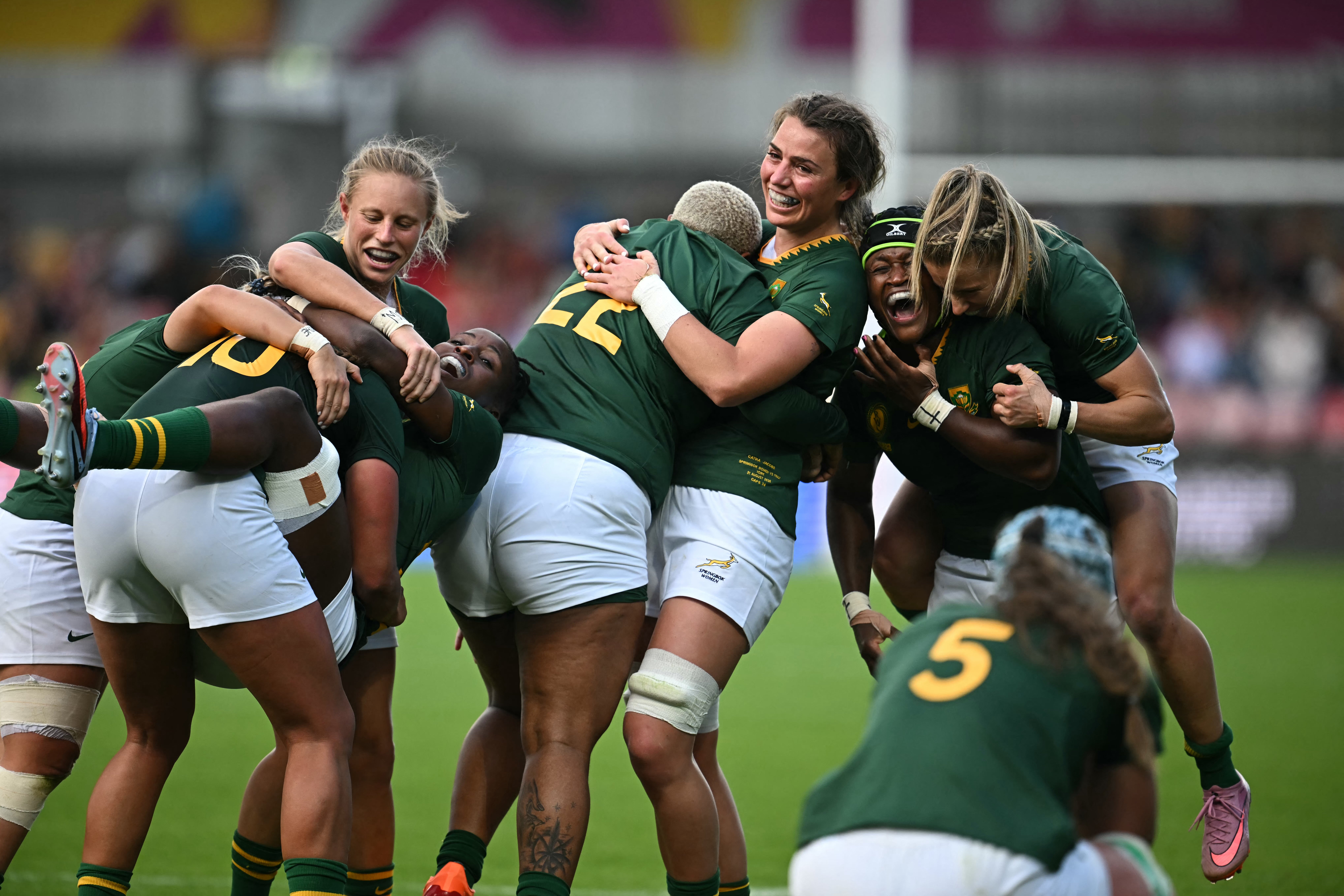 South Africa have been one of the stories of the 2025 Women’s Rugby World Cup