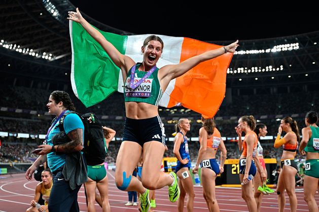 ‘It’s just insane’ – Ireland’s Kate O’Connor claims sensational silver in heptathlon at World Championships