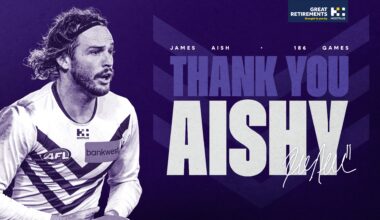 James Aish announces retirement