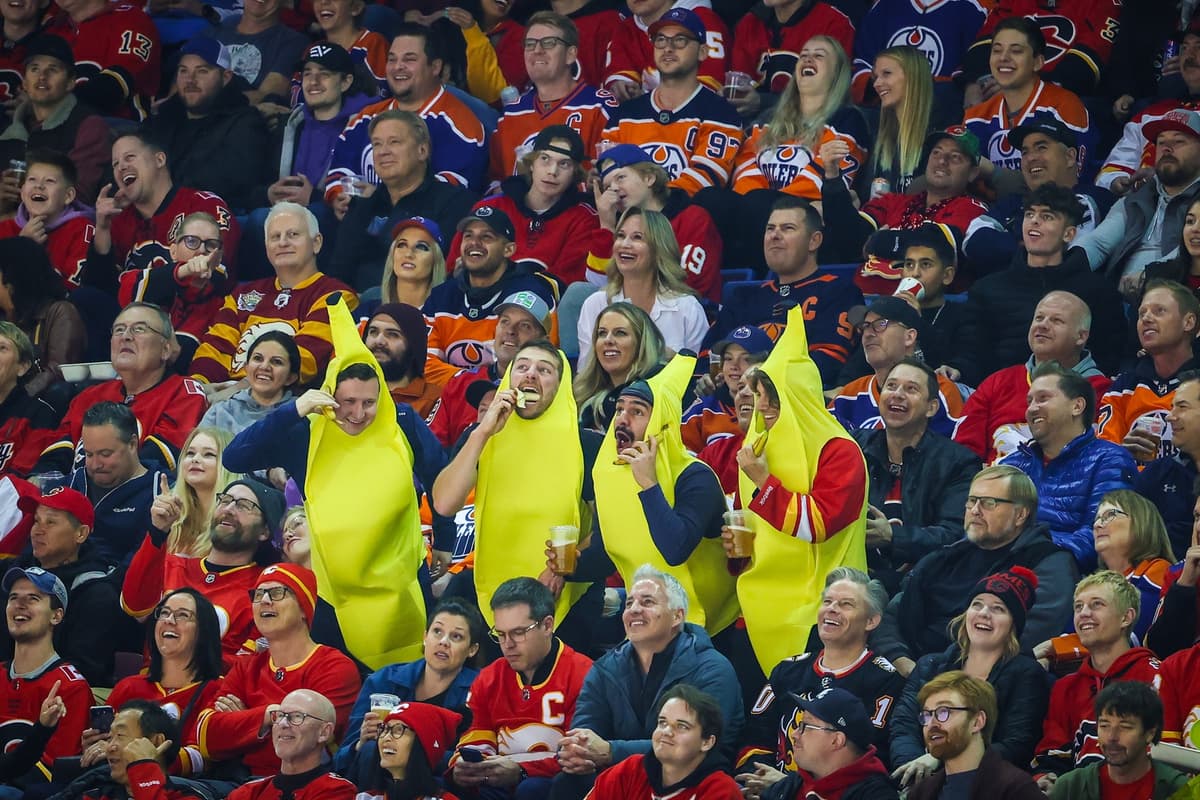 Fans in Calgary chant ‘McDavid is leaving’ as Oilers lose to Flames in rookie match - Oilers Nation
