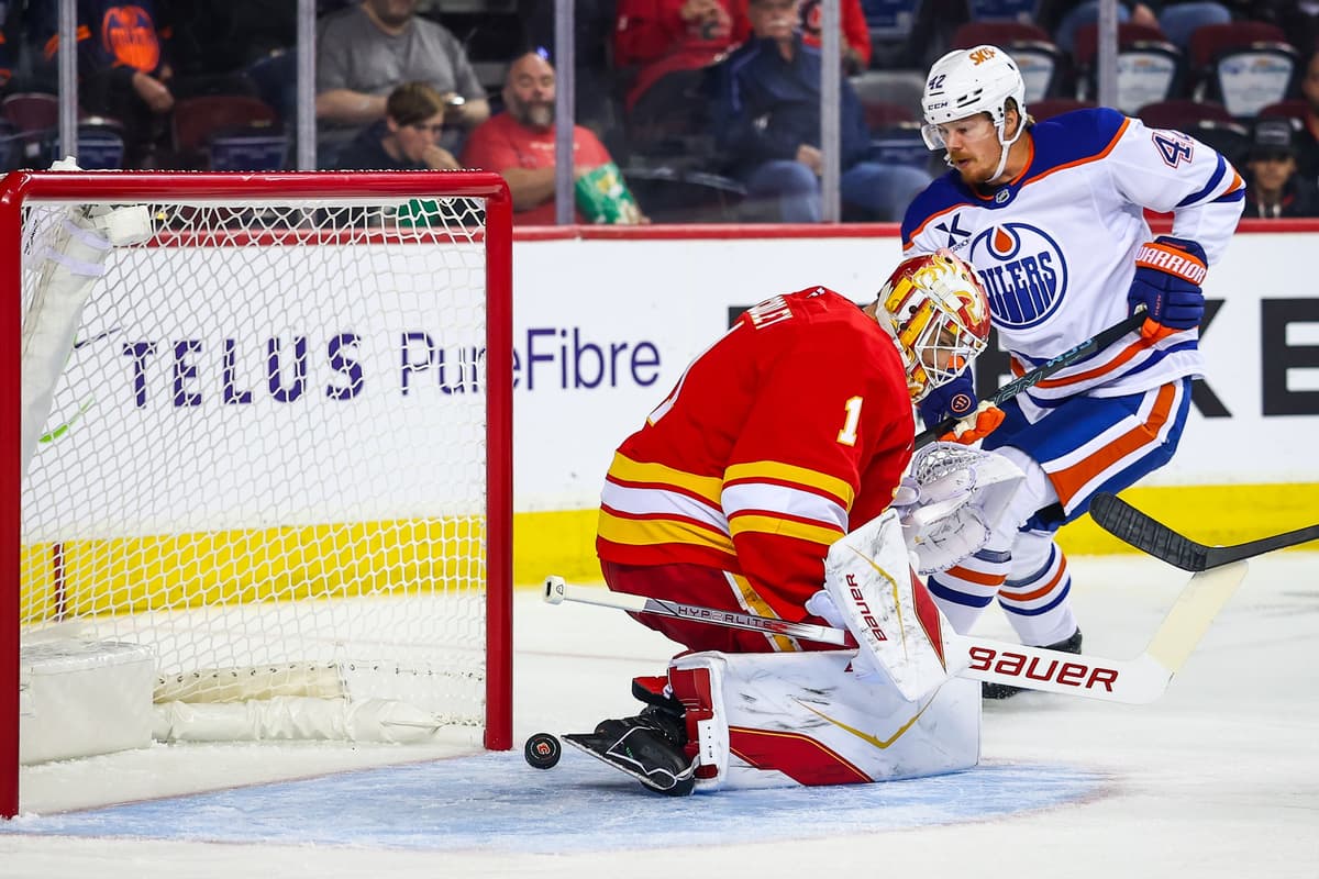 Road teams prevail in both split-squad games between Oilers and Flames: Recap, Highlights, and Reaction - Oilers Nation