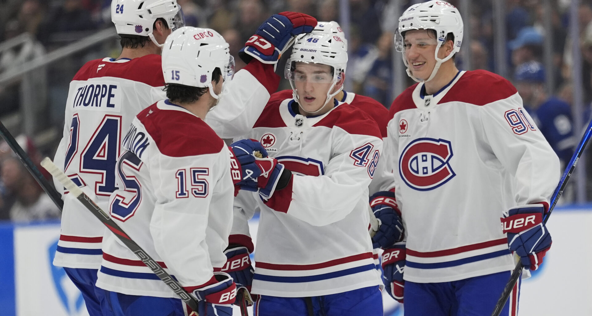 Lane Hutson’s shot work is paying off