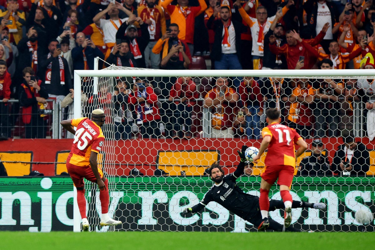 Galatasaray vs Liverpool live: Latest score and updates as Victor Osimhen slots hosts in front in Champions League clash