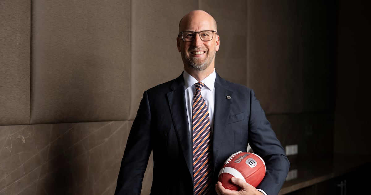 Stewart Johnston shows who’s in charge of the CFL