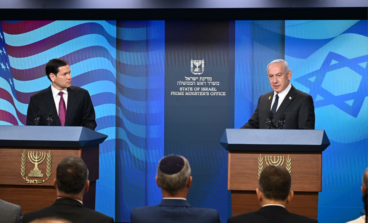 Alongside Rubio, Netanyahu claims Qatar strike succeeded because it sent a 'message'