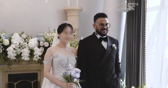 Indian-Born Broadcaster Lucky Marries Korean Flight Attendant - 조선일보