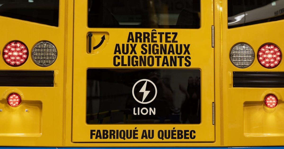 Lion Electric bus catches fire: Here are the cancelled school bus routes - CTV News
