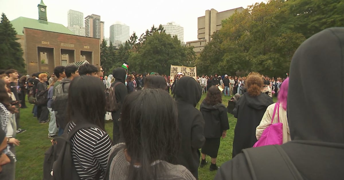 TMU students walk out to protest “unsettling” arrest video