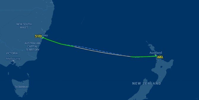The Qantas Boeing 737 is understood to have had 163 people on board at the time.