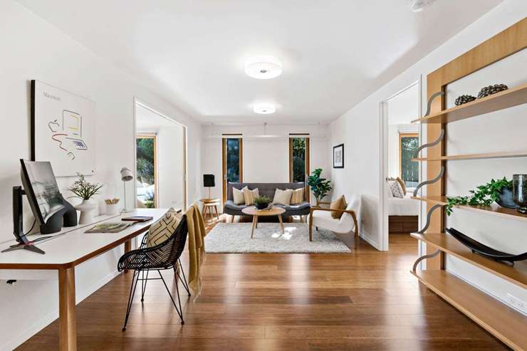 The four-bedroom home on Kesteven Avenue, in Auckland's Glendowie, is the first certified Passive House in Australasia. Photo / Supplied