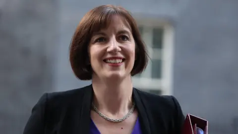 EPA/Shutterstock Bridget Phillipson pictured in Downing Street