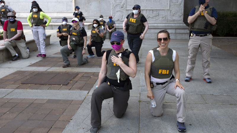 FBI fires agents seen kneeling in iconic photo during George Floyd protests five years ago