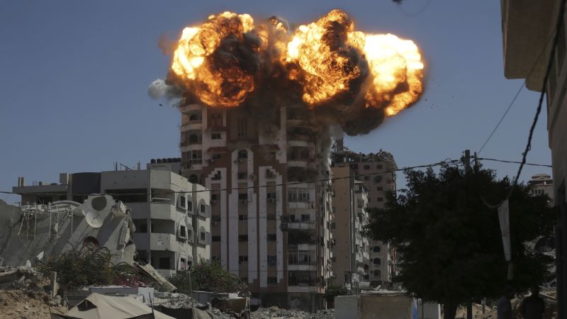 Israel strikes Gaza City, ahead of cabinet meeting to discuss hostages