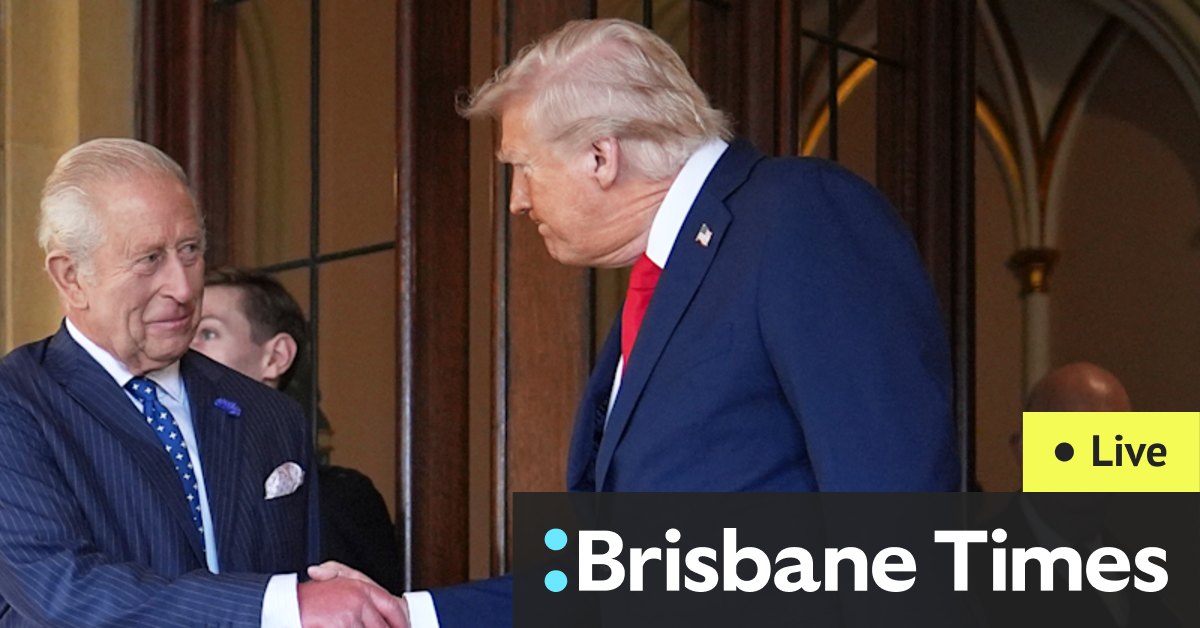 Trump meets British PM, tech billionaires part of president’s posse