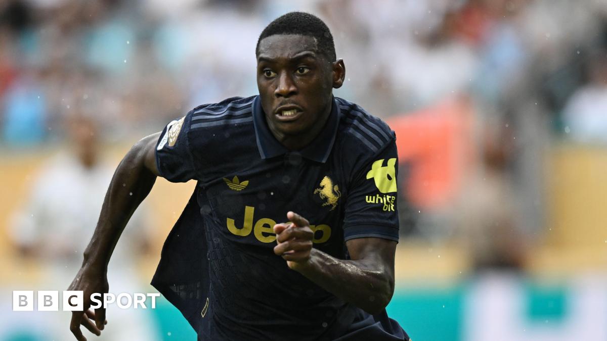 Randall Kolo Muani in action for Juventus at the Club World Cup