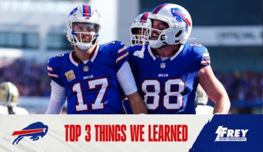 Top 3 things we learned from Bills vs. Saints 