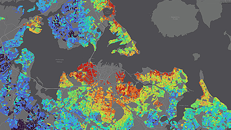 Where Auckland wants to live. What land values tell us about demand for housing