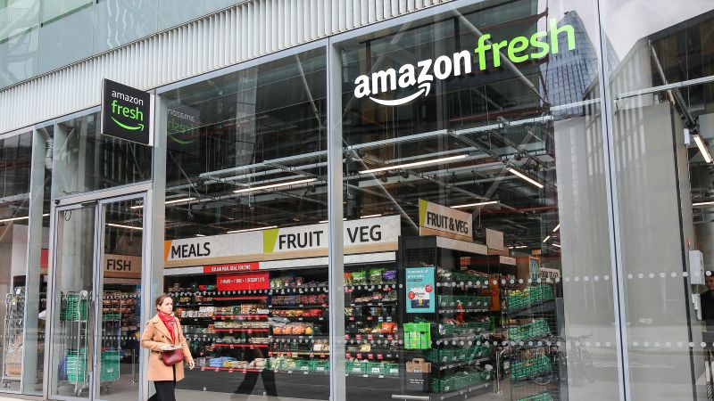 Amazon to close all of its Amazon Fresh stores in the UK