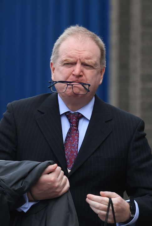 Garda John Culleton pictured leaving the coroners court in Dublin. Pic: Collins Courts
