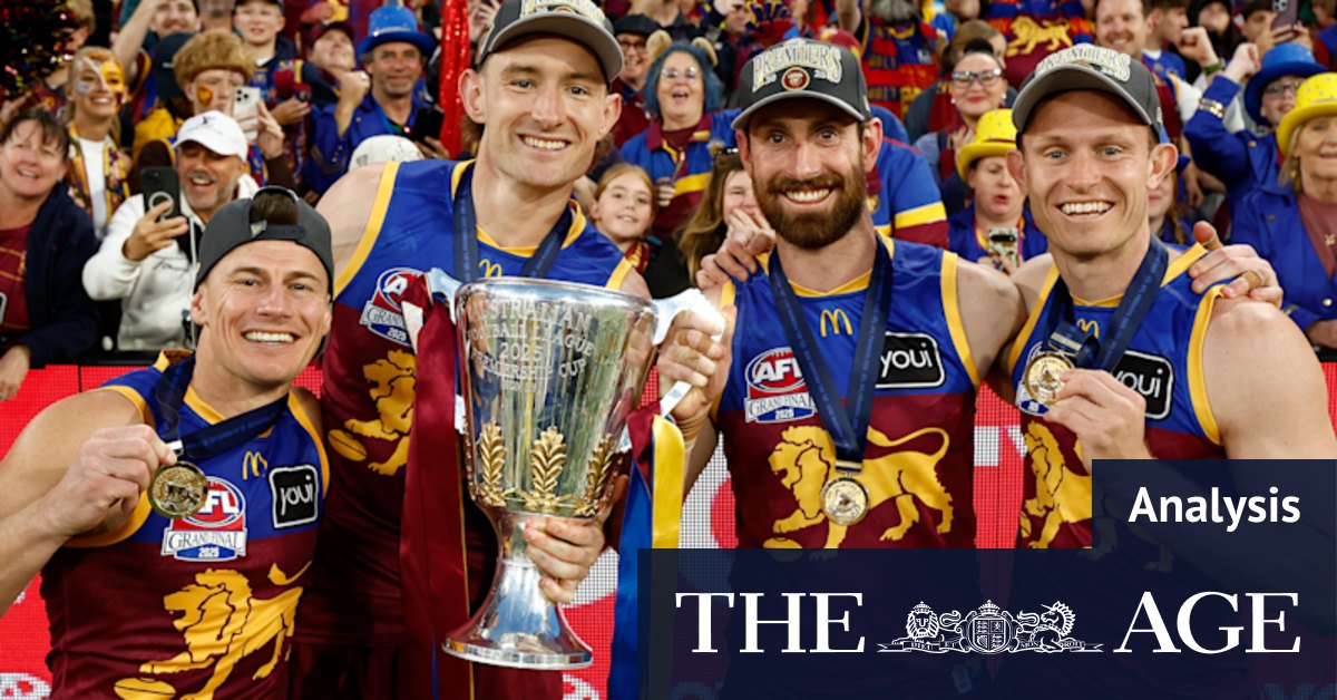 The post-season pursuit of back-to-back premiers Brisbane Lions