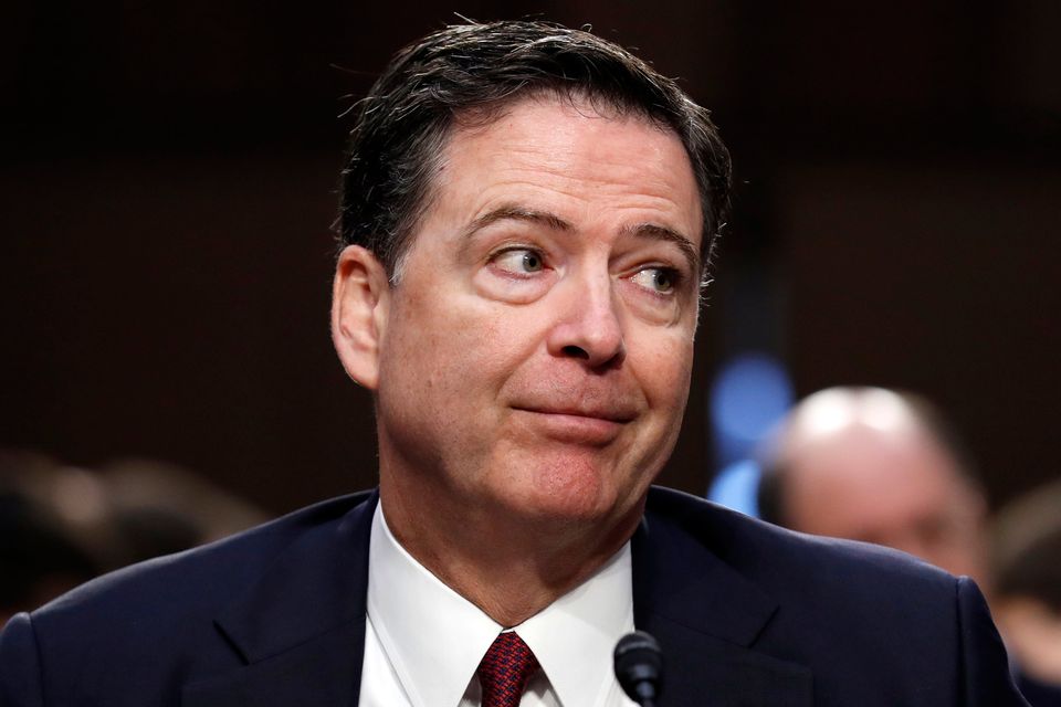 Former FBI chief James Comey Photo by Alex Brandon/AP