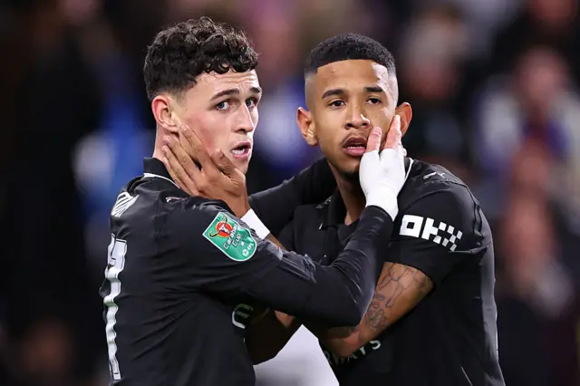 Phil Foden and Savinho