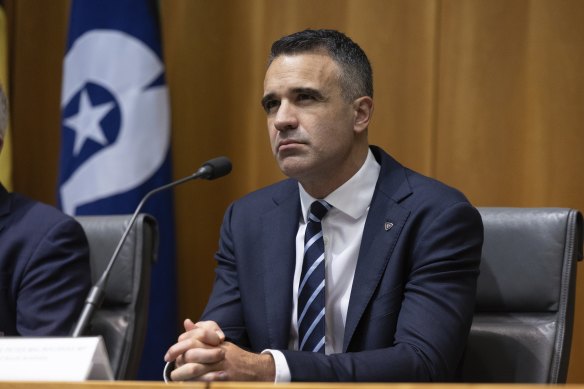 South Australian Premier Peter Malinauskas.