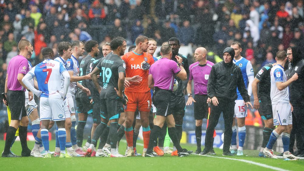 Rovers v Ipswich Town – match abandoned