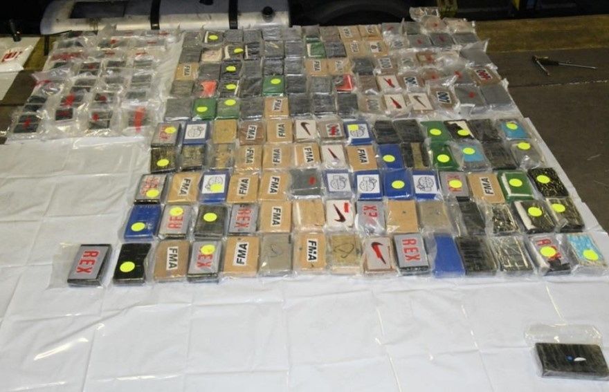 Some of the massive drug seizures