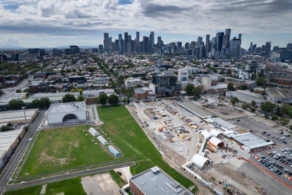 The Arden precinct is prime real estate for development. 