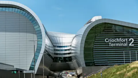 Getty Images Dublin Airport on a sunny day
