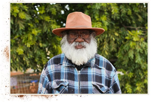 Tommy Jangala Watson has lived in Yuendumu since 1969.