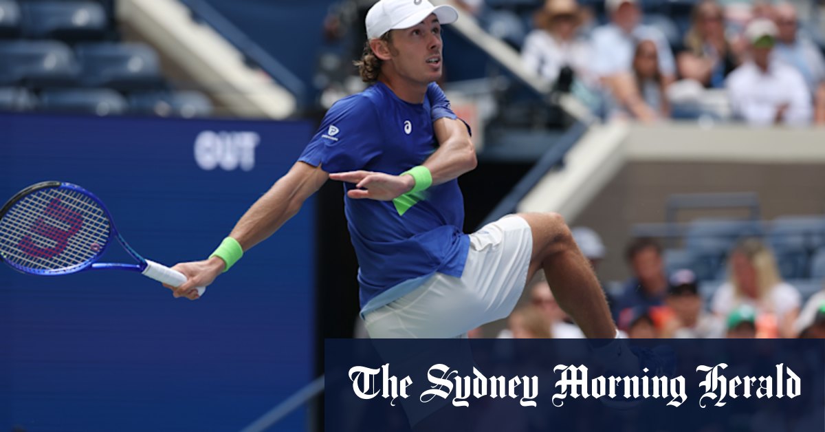 Alex de Minaur loses US Open quarter-final to Auger-Aliassime