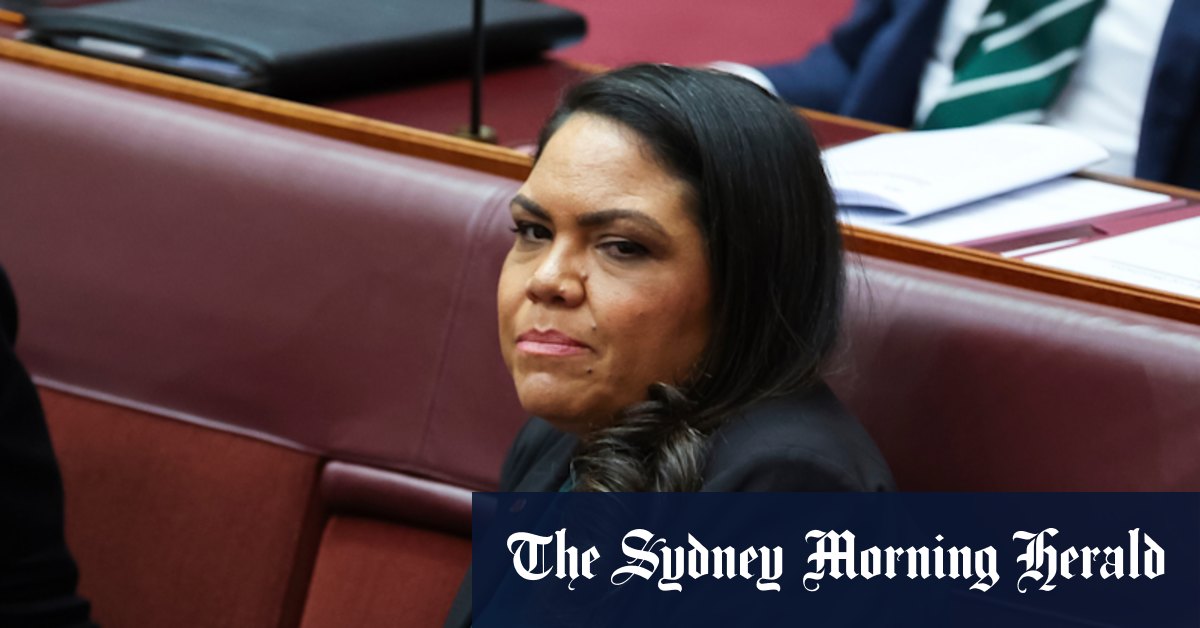 Senator Jacinta Nampijinpa Price accuses Liberal MP Alex Hawke of mistreatment in Facebook post