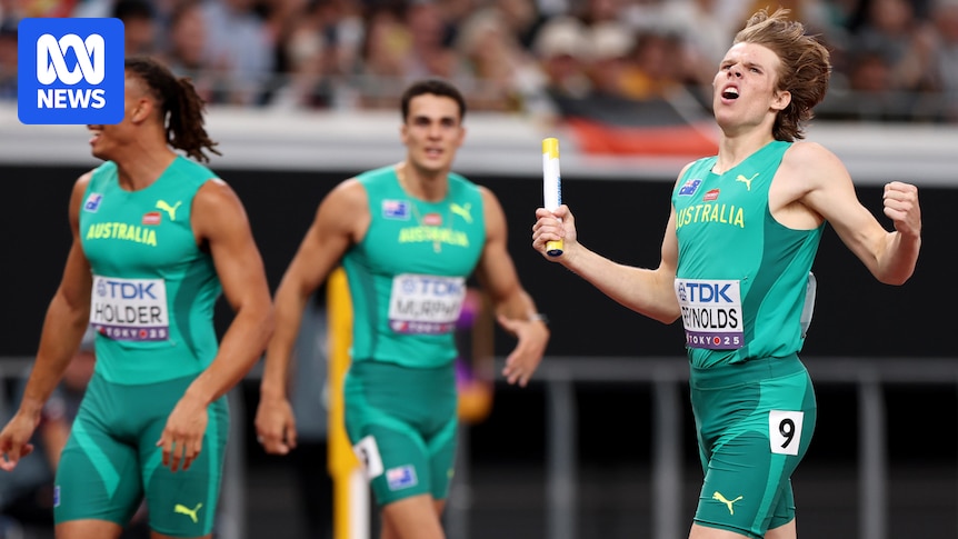 Men's 4x400m relay team disqualified after national record, Mackenzie Little wins bronze at World Championships