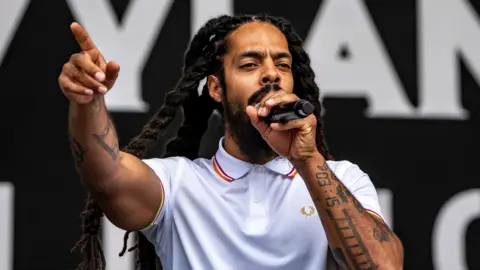 PA Media Bob Vylan at Glastonbury