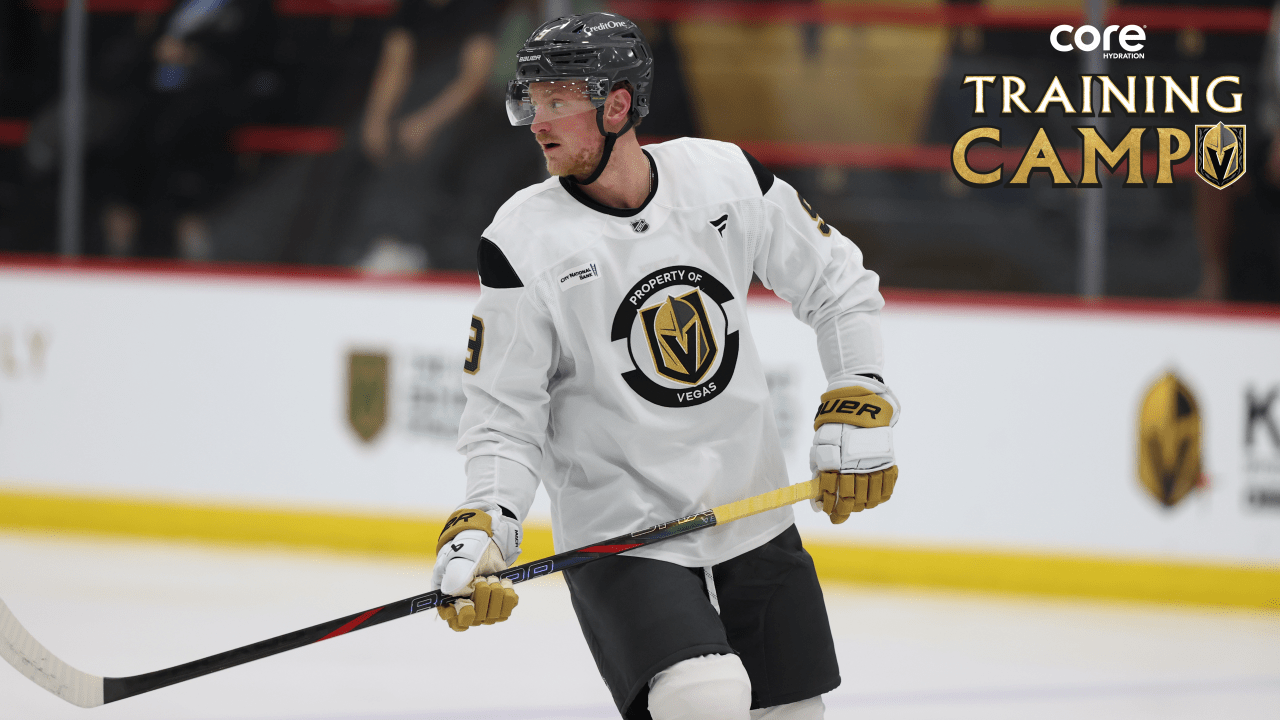 Vegas Golden Knights Announce Roster and Schedule for Training Camp Presented by Core Hydration