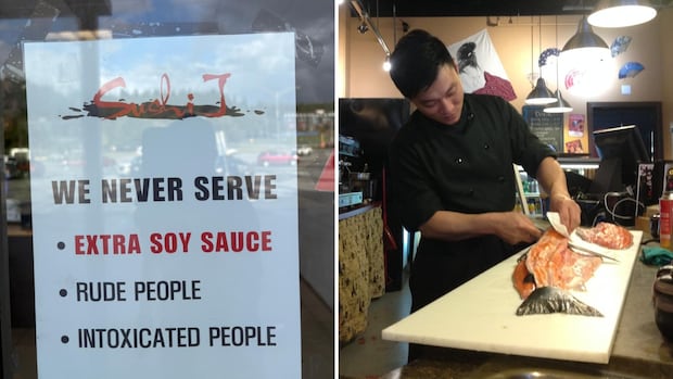 B.C. sushi chef refuses to provide extra soy sauce — even for $1K