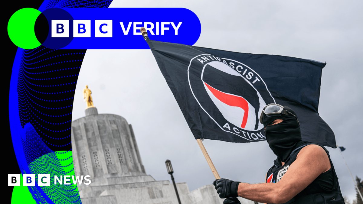 BBC Verify Live: What is the US ‘antifa’ movement and why does Trump want it outlawed?