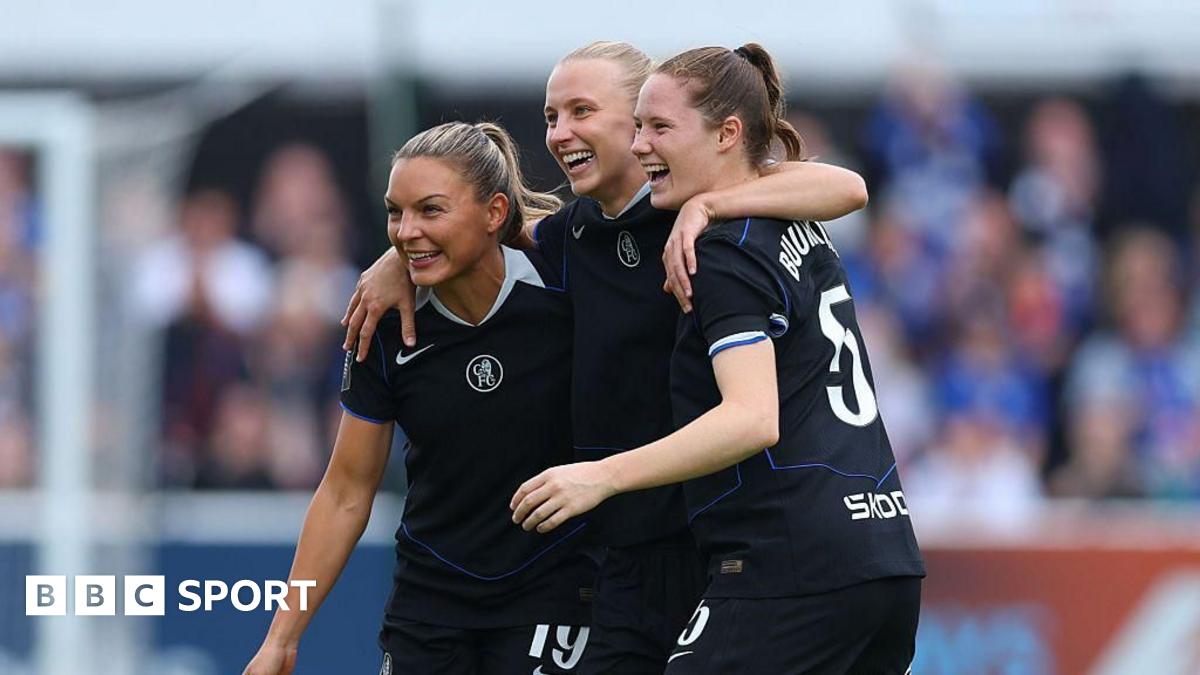 West Ham 0-4 Chelsea: Defending champions remain unbeaten in Women's Super League
