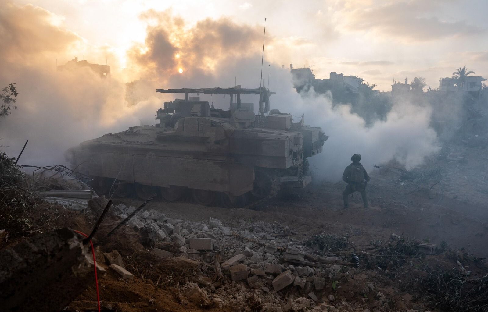 Israel presses Gaza op, said to ask US to rein-in Egyptian military buildup in Sinai