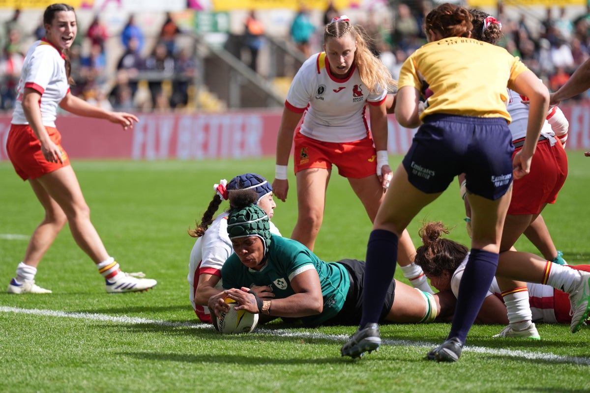 Ireland see off battling Spain in high-scoring World Cup showdown