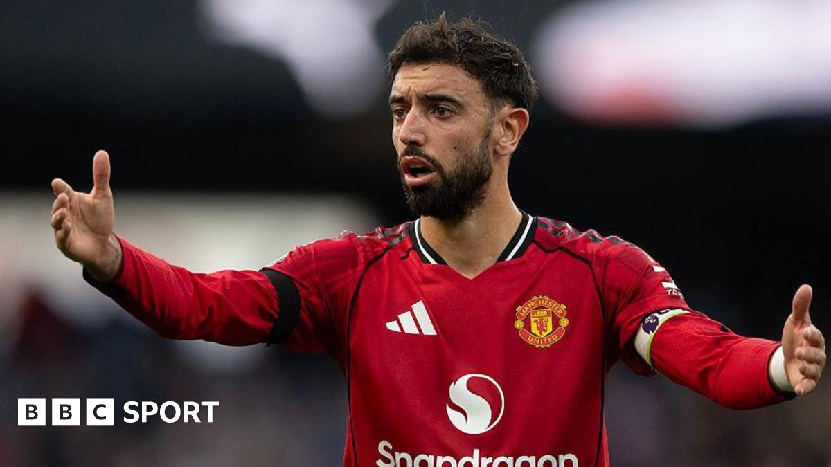 Manchester United captain Bruno Fernandes