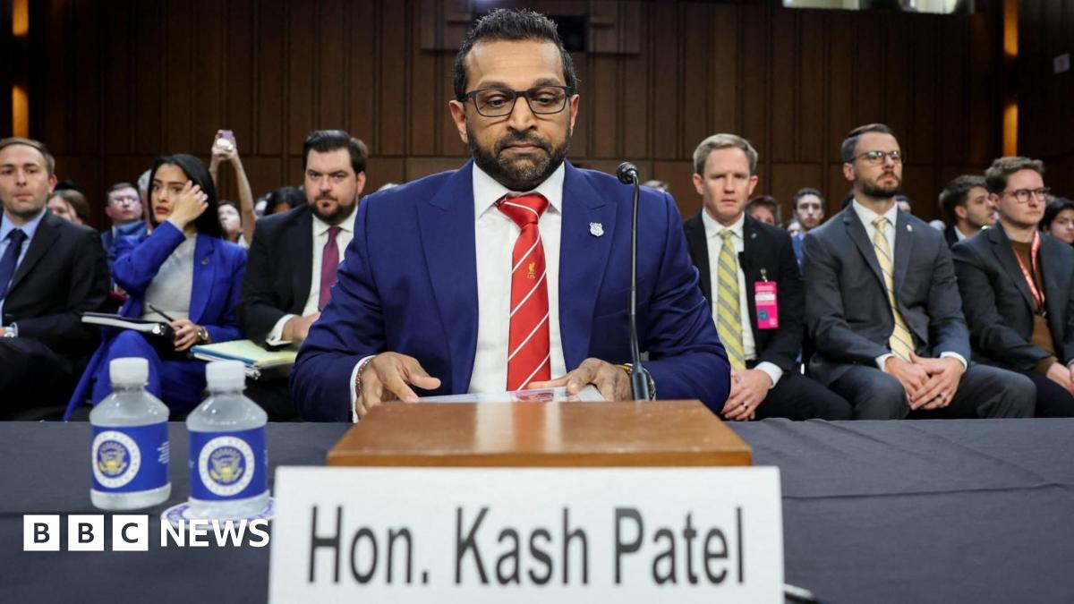 Kash Patel, FBI director, facing questions on Charlie Kirk investigation at Congress