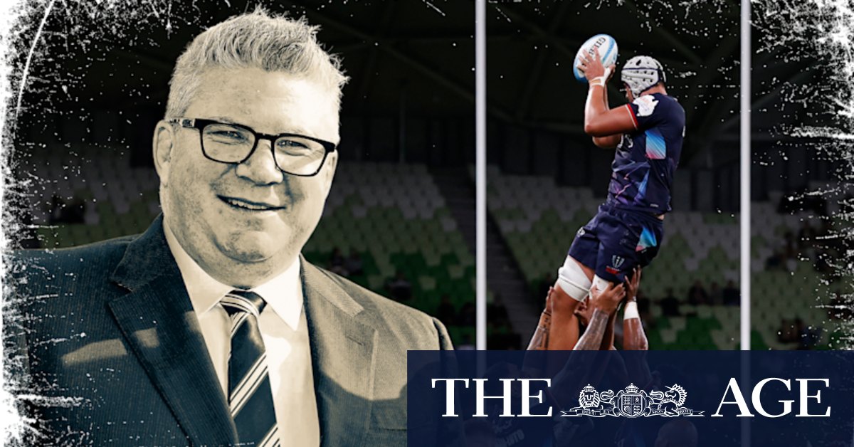 Melbourne Rebels former boss Paul Docherty has only $500 in cash, $75 million in debts