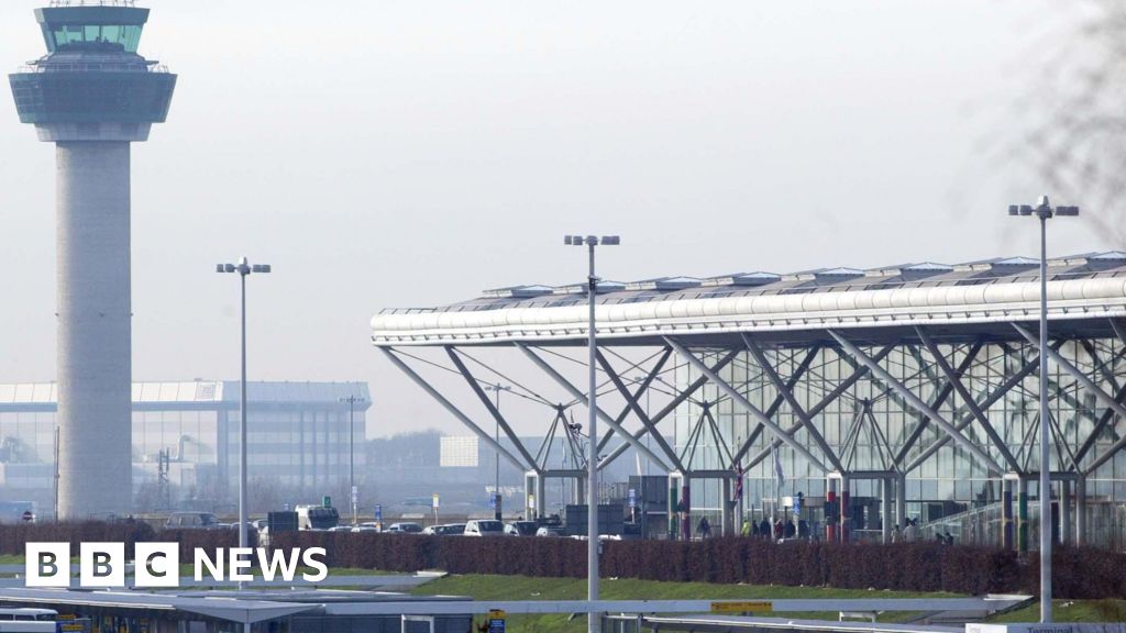 Disruption at Stansted Airport with cancelled trains and fire