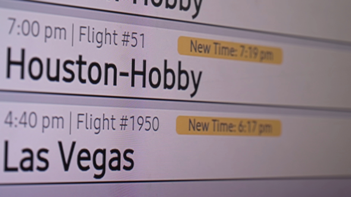 Travelers react to grounded flights at DFW, Dallas Love Field airports