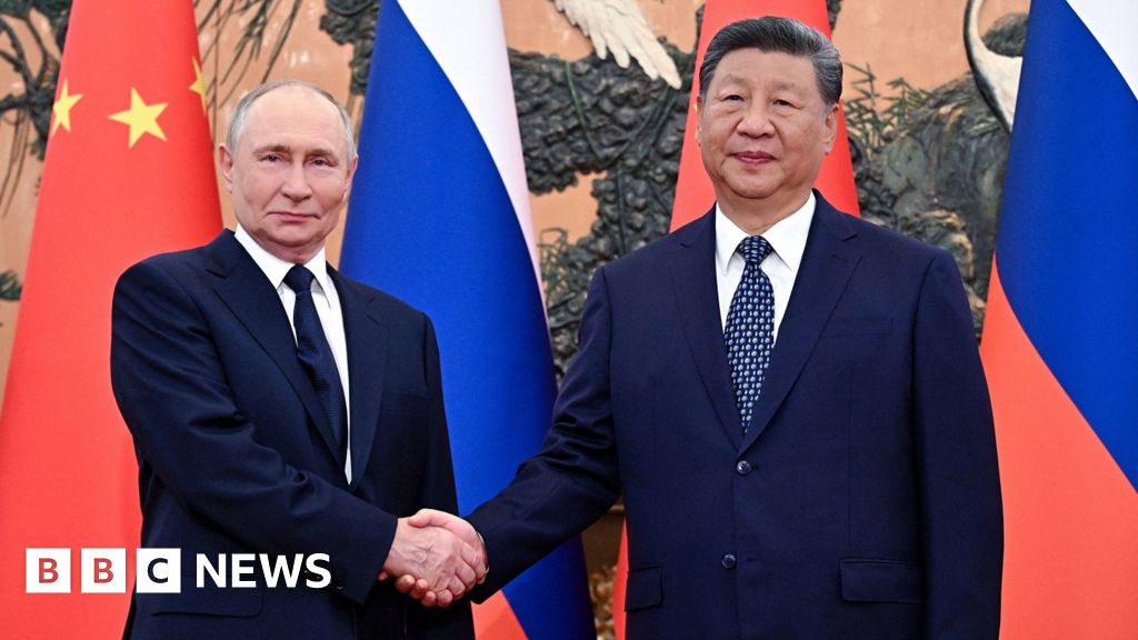Russia's Vladimir Putin and China's Xi Jinping begin talks in Beijing