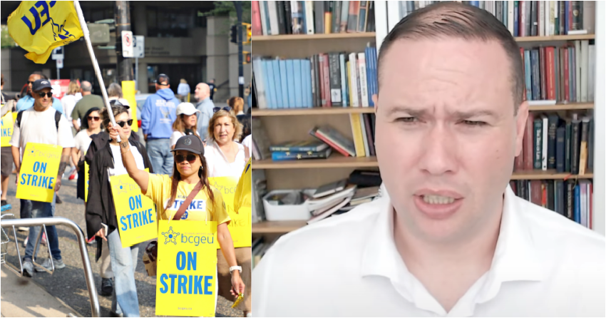 Union leader accuses BC government of making 'completely false' claims